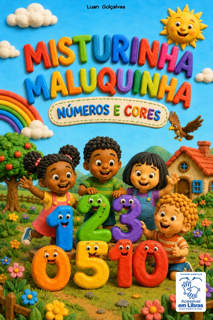 Capa do livro Números e Cores