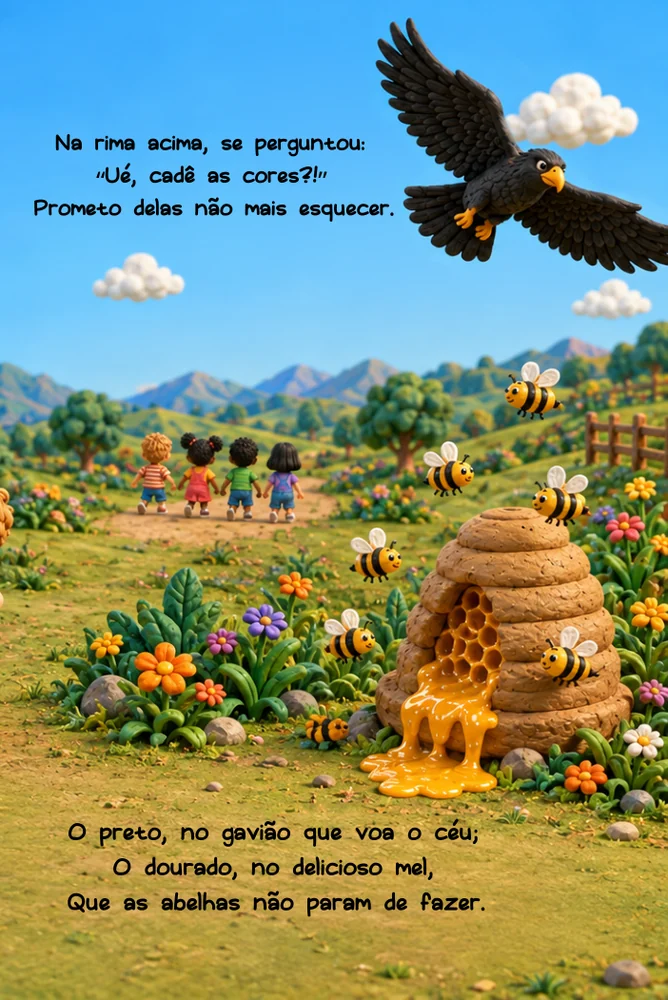 Página interna de Números e Cores